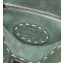Fendi iconic Peekaboo Mini Bag Light Green/Python Selleria with topstitches 2024