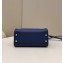 Fendi iconic Peekaboo Mini Bag blue Selleria with topstitches 2024