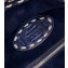 Fendi iconic Peekaboo Mini Bag blue Selleria with topstitches 2024