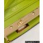 Fendi Peekaboo ISeeU Petite Bag in nappa Leather Grass Green 2024