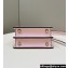 Fendi Peekaboo ISeeU Petite Bag in nappa Leather Light Pink 2024