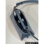 Fendi Peekaboo ISeeU Petite Bag in nappa Leather Light Blue 2024