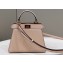 Fendi Peekaboo ISeeU Petite Bag in nappa Leather Nude Pink 2024