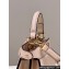 Fendi Peekaboo ISeeU Petite Bag in nappa Leather Nude Pink 2024