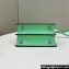 Fendi Peekaboo ISeeU Petite Bag in nappa Leather Acid Green 2024