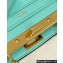 Fendi Peekaboo ISeeU Petite Bag in nappa Leather Turquoise Green 2024