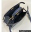 Fendi Peekaboo ISeeU Small Bag Blue Selleria with 556 hand-sewn stitches 2024
