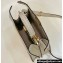 Fendi Peekaboo ISeeU Small Bag White Selleria with 556 hand-sewn stitches 2024