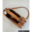 Fendi Peekaboo ISeeU Medium Bag Brown Selleria with oversized topstitching 2024