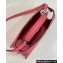 Fendi Peekaboo ISeeU Medium Bag Pink Selleria with oversized topstitching 2024