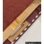 Fendi Peekaboo ISeeU Medium Bag Coffee Selleria with topstitches 2024