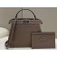 Fendi Peekaboo ISeeU Medium Bag Etoupe Selleria with topstitches 2024