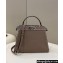 Fendi Peekaboo ISeeU Medium Bag Etoupe Selleria with topstitches 2024