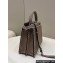 Fendi Peekaboo ISeeU Medium Bag Etoupe Selleria with topstitches 2024
