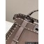 Fendi Peekaboo ISeeU Small Bag Etoupe Selleria with topstitches 2024