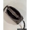 Fendi iconic Peekaboo Mini Bag Gray Selleria with topstitches 2024