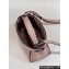 Fendi iconic Peekaboo Mini Bag Light Pink Selleria with topstitches 2024