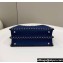 Fendi Peekaboo ISeeU Small Bag Blue Selleria with topstitches 2024