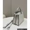 Fendi Peekaboo ISeeU Small Bag White Selleria with topstitches 2024