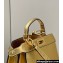 Fendi Peekaboo ISeeU Small Bag in nappa Leather Gold 2024