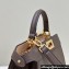 Fendi Peekaboo ISeeU Small Bag in nappa Leather Coffee 2024