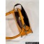 Fendi Peekaboo ISeeU Small Bag in nappa Leather Orange 2024