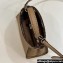Fendi iconic Peekaboo Mini Bag Beige Selleria with 220 hand-sewn topstitches 2024