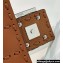 Fendi Mini Baguette Bag Brown Selleria with 309 hand-sewn topstitches 2024