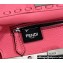 Fendi iconic Peekaboo Mini Bag Pink Selleria with 220 hand-sewn topstitches 2024