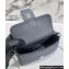 Fendi Mini Baguette Bag Gray Selleria with 309 hand-sewn topstitches 2024