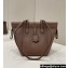 Fendi Origami Mini bag Brown leather that can be transformed 2024