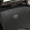 Fendi By The Way Medium Bag Black Selleria with hand-sewn topstitches 2024