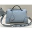 Fendi By The Way Medium Bag Light blue Selleria with hand-sewn topstitches 2024