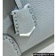 Fendi By The Way Medium Bag Light blue Selleria with hand-sewn topstitches 2024