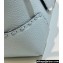 Fendi By The Way Medium Bag Light blue Selleria with hand-sewn topstitches 2024