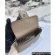 Fendi Mini Baguette Bag Dove Gray Selleria with 309 hand-sewn topstitches 2024