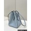 Fendi Origami Mini bag Light Blue leather that can be transformed 2024