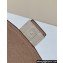 Fendi Soft Trunk Baguette Bag FF jacquard fabric Brown 2024