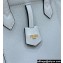 Fendi Origami Mini bag Light Blue leather that can be transformed 2024