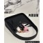 Fendi Mini Fendessence bag Black Selleria with 264 hand-sewn topstitches 2024