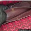 Fendi Medium Baguette Bag Red and burgundy interlaced leather and raffia 2024