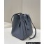 Fendi Origami Mini bag Gray leather that can be transformed 2024