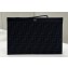 Fendi Medium Flat Pouch Bag FF fabric Black 2024