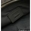 Fendi Medium Flat Pouch Bag FF fabric Black 2024