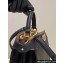Fendi Peekaboo ISeeU Small Bag in nappa Leather Black 2024