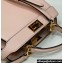 Fendi Peekaboo ISeeU Small Bag in nappa Leather Nude Pink 2024