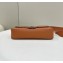 Fendi Medium Baguette Bag Brown Selleria with oversize topstitching 2024