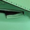 Fendi Medium Baguette Bag Green Selleria with oversize topstitching 2024