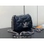Louis Vuitton Lambskin Pico GO-14 Bag with metal studs M24246 Black 2024