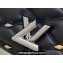 Louis Vuitton Lambskin GO-14 MM Bag with metal studs M24151 Black 2024